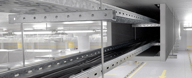 Монтаж огнестойких кабельных коробов